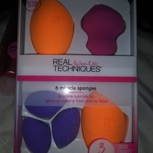 Real tech brushes and sponges